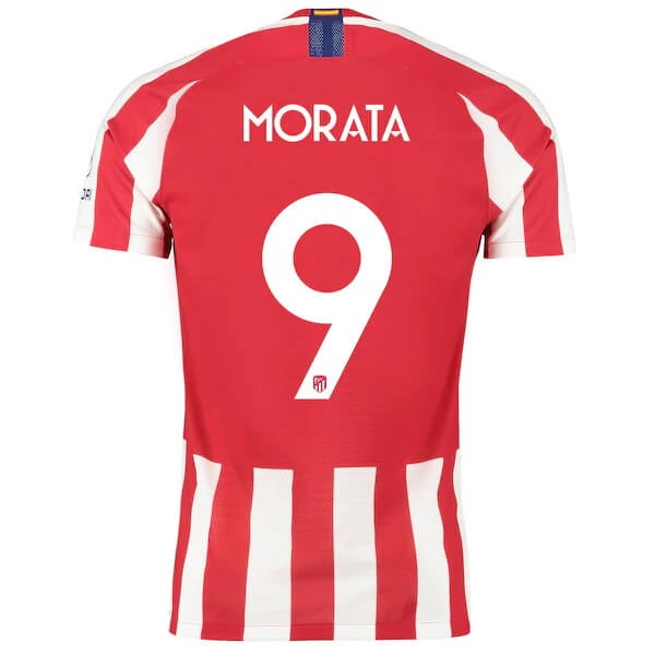 Thailande Maillot Football Atlético Madrid NO.9 Morata Domicile 2019-20 Rouge